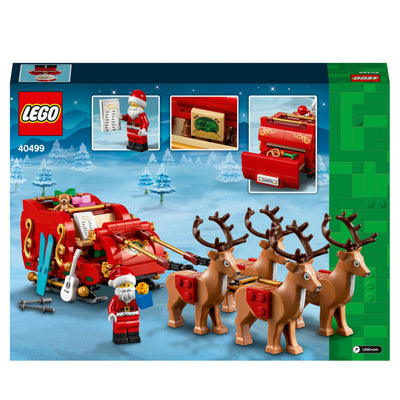 LEGO Seasons and Occasions – Kreatives Spielset – Weihnachtsspielzeug für Kinder ab 9 Jahren mit Minifigur, Rentieren, Gitarre, Teddybär und Skiern – Geschenkidee und Weihnachtsdekoration – 40499