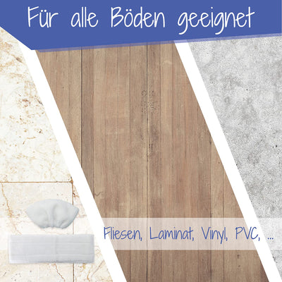 8 Mikrofaser-Tuchset waschbar, für Kärcher Dampfreiniger EasyFix SC 2, SC 3, SC 4, SC 5 (4 Bodendüse + 4 Handdüse)
