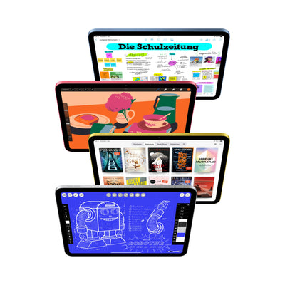 Apple iPad mit A16 Chip: 11" Liquid Retina Display, 128 GB, WLAN 6, 12 MP Front /12 MP Rückkamera, Touch ID, Batterie für den ganzen Tag – Silber