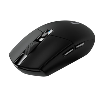 Logitech G305 LIGHTSPEED kabellose Gaming-Maus mit HERO 12K DPI Sensor, Wireless Verbindung, 6 programmierbare Tasten, 250 Stunden Akkulaufzeit, Leichtgewicht, PC/Mac - Schwarz