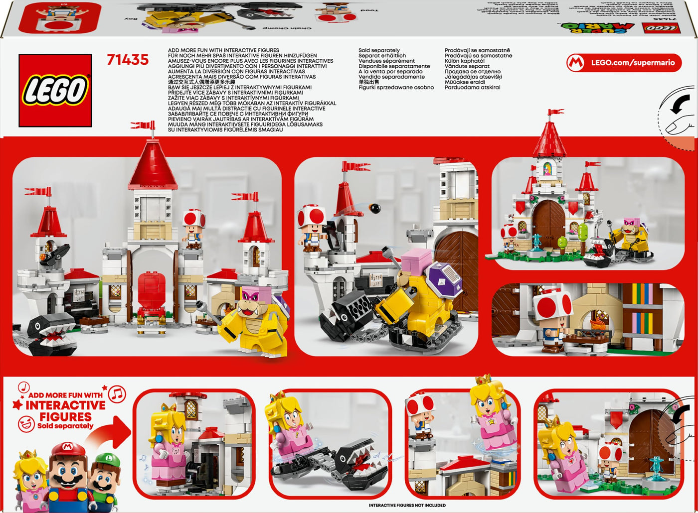 LEGO Super Mario Showdown mit Roy beim Pilz-Palast, Abenteuer-Spielset mit Nintendo Charakteren, Geschenk für Mädchen, Jungen und Gamer ab 7 Jahren 71435