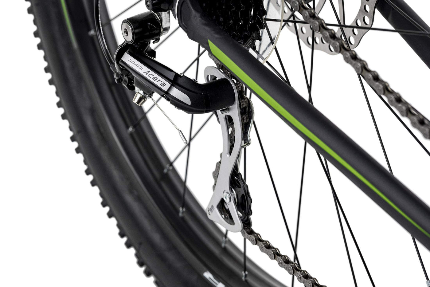 KS Cycling Mountainbike Hardtail 27,5'' Plus Xceed (Schwarz-Grün, 50 cm)