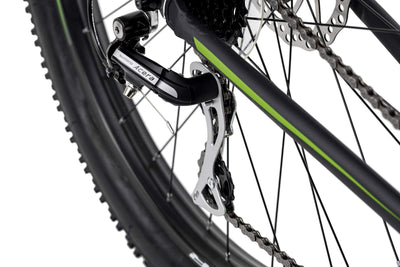 KS Cycling Mountainbike Hardtail 27,5'' Plus Xceed (Schwarz-Grün, 50 cm)