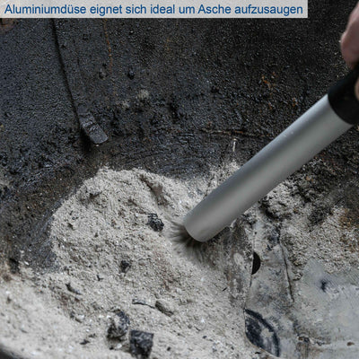Scheppach Aschesauger GKS20 Kaminsauger mit 1200W und 18 kPa Saugleistung | 20L Fassungsvermögen | robuster Metallbehälter | großer Arbeitsradius Dank 1,2m Schlauch und 1,5m Anschlusskabel