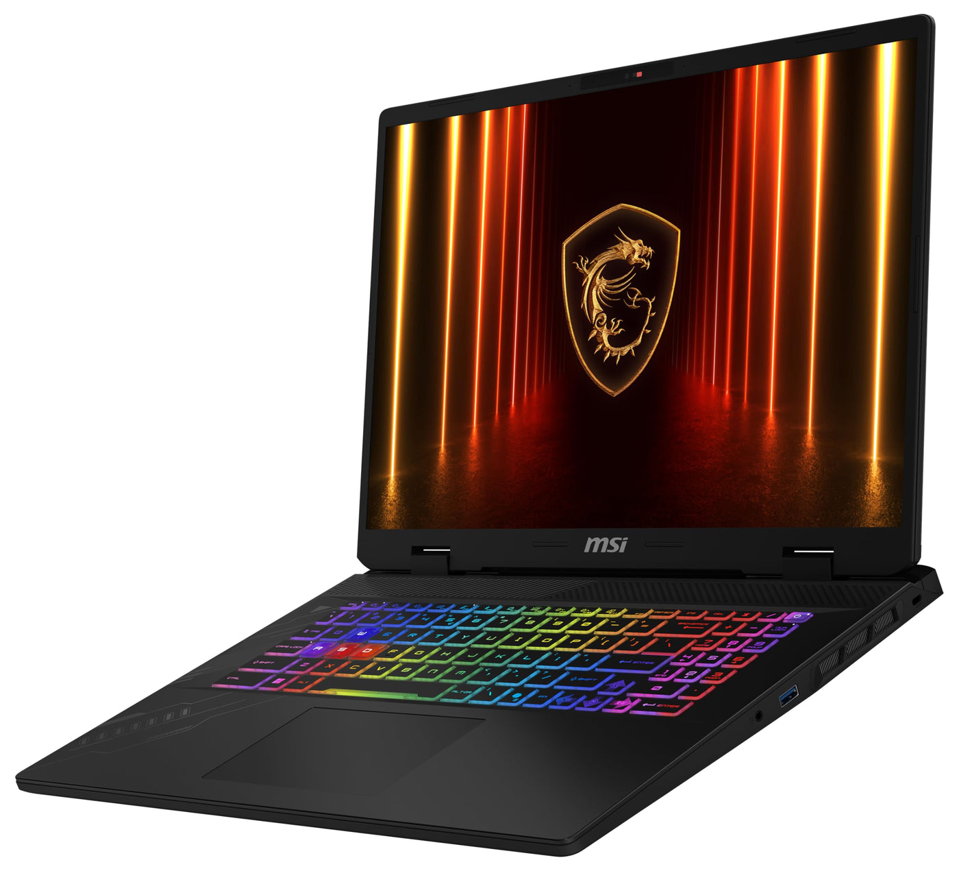 MSI Crosshair A17 HX, Gaming-Laptop, 17" QHD+ 240 Hz Display, AMD Ryzen™ 9 8940HX, NVIDIA GeForce RTX 5070, 32 GB RAM, 1 TB SSD, Windows 11 Home, QWERTZ Tastatur, Cosmos Grau, D8WGKG-010