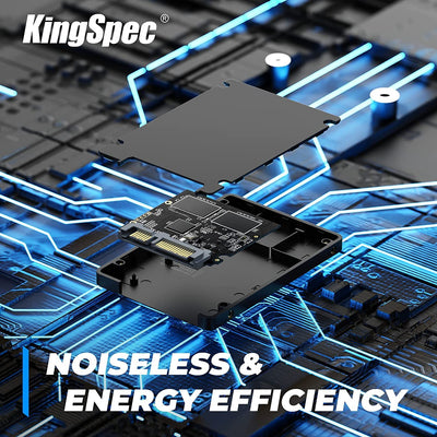 KingSpec 2TB 2.5" SATA SSD, SATA 3 SSD Festplatte Interni 3D NAND Flash, 2 5 Zoll ssd kompatibel mit Desktop/Laptop