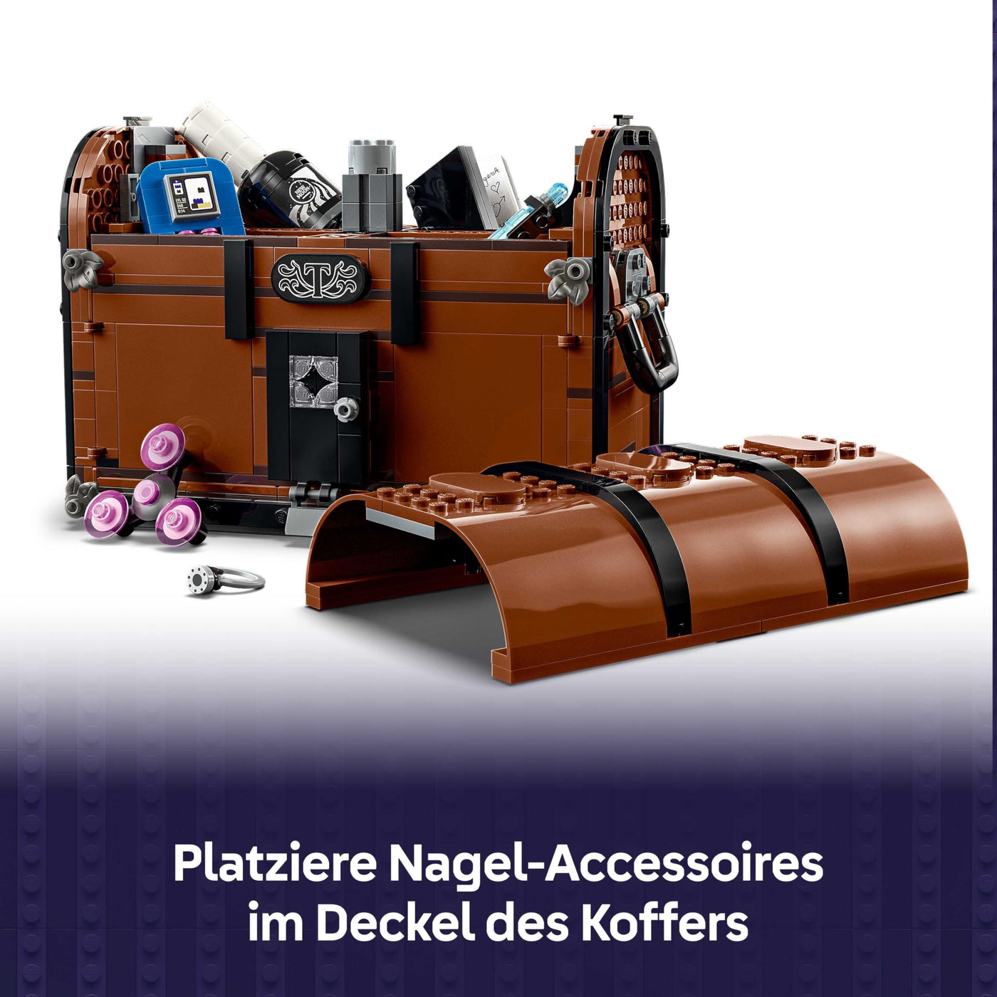 LEGO Wednesday - Die Wohnung des Eiskalten Händchens - Spielzeug zum Bauen mit Enid Minifigur, Händchen Figur & Zubehör - Spielset Geschenk für Mädchen, Jungen & Serienfans ab 12 Jahren - 76785