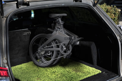 SachsenRAD F11 MagPuma Falt-Elektrofahrrad mit IF-Designsieger-Transporttasche, ultraleichter Magnesiumrahmen nur 19 kg, 20 Zoll mit StVZO-Zulassung