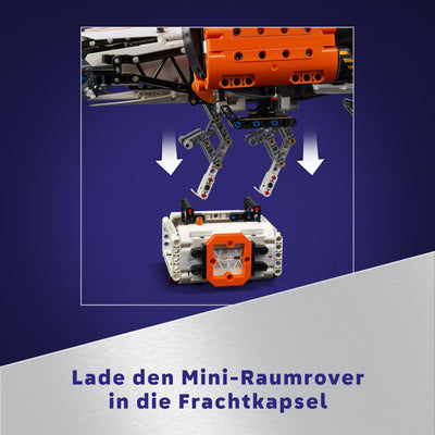 LEGO Technic VTOL-Schwerlastraumfrachter LT81, Space Bauset, Weltraum-Spielzeug, Raumschiff, Spielset mit Mini-Rover, Geschenk für Jungen & Mädchen ab 10 Jahren 42181