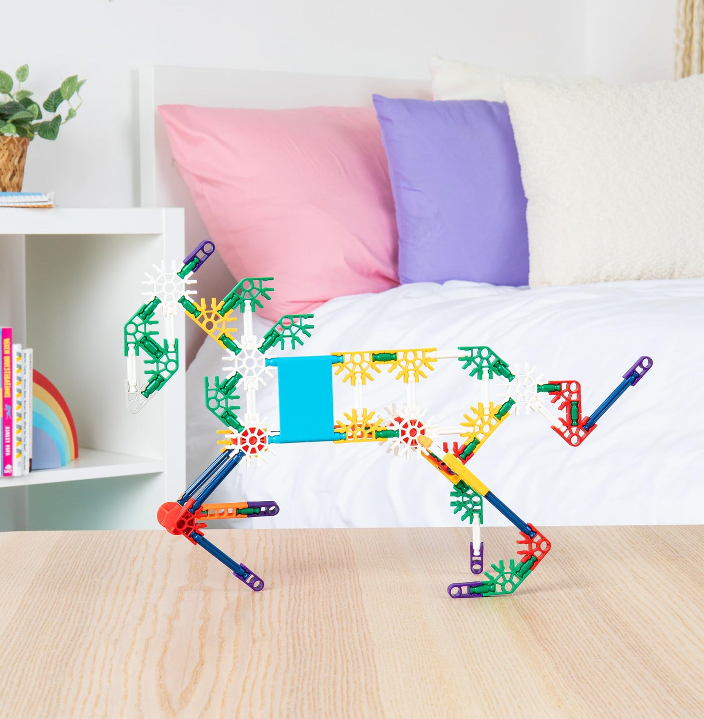 K'NEX 15210 Baukasten für Anfänger mit 40 Modellen, Lernspielzeug für Jungen und Mädchen, 141-teiliges Lernset, Konstruktionsspielzeug für Kinder, Bauspielzeug ab 5 Jahren