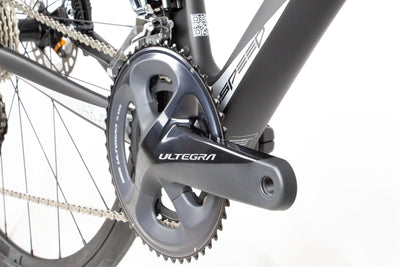 HEAD Unisex - Adult I-Speed Race Road Bike, Matt Black/Green, 54