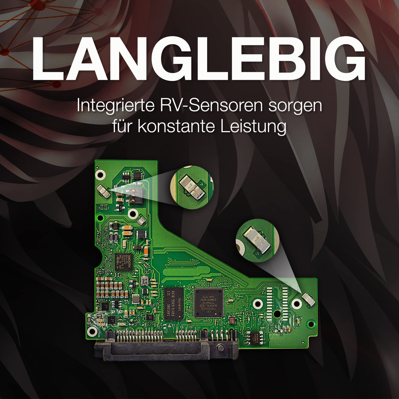 Seagate IronWolf NAS 12 TB Interne Festplatte ST12000VN0007 3,5 Zoll HDD 7200RPM 256MB SATA3 (Generalüberholt)