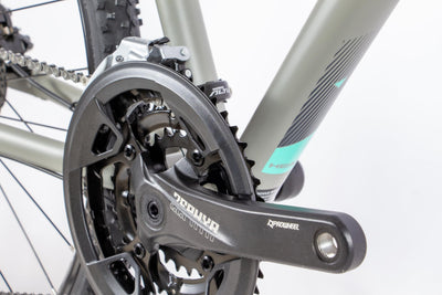 HEAD Women's I-Peak 2.0 Joy Cross Bike, Matt Grey/Mint, 46