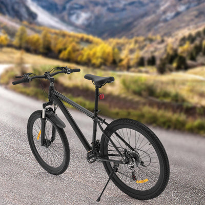 Tyvotrend 26 Zoll Fahrrad, Mountainbike mit 21-Gang Schaltung, Verstellbaren Sattel 80-95 cm, Schutzblechen, für Erwachsenes Jungen Mädchen Damen und Herren, bis zu 100 kg