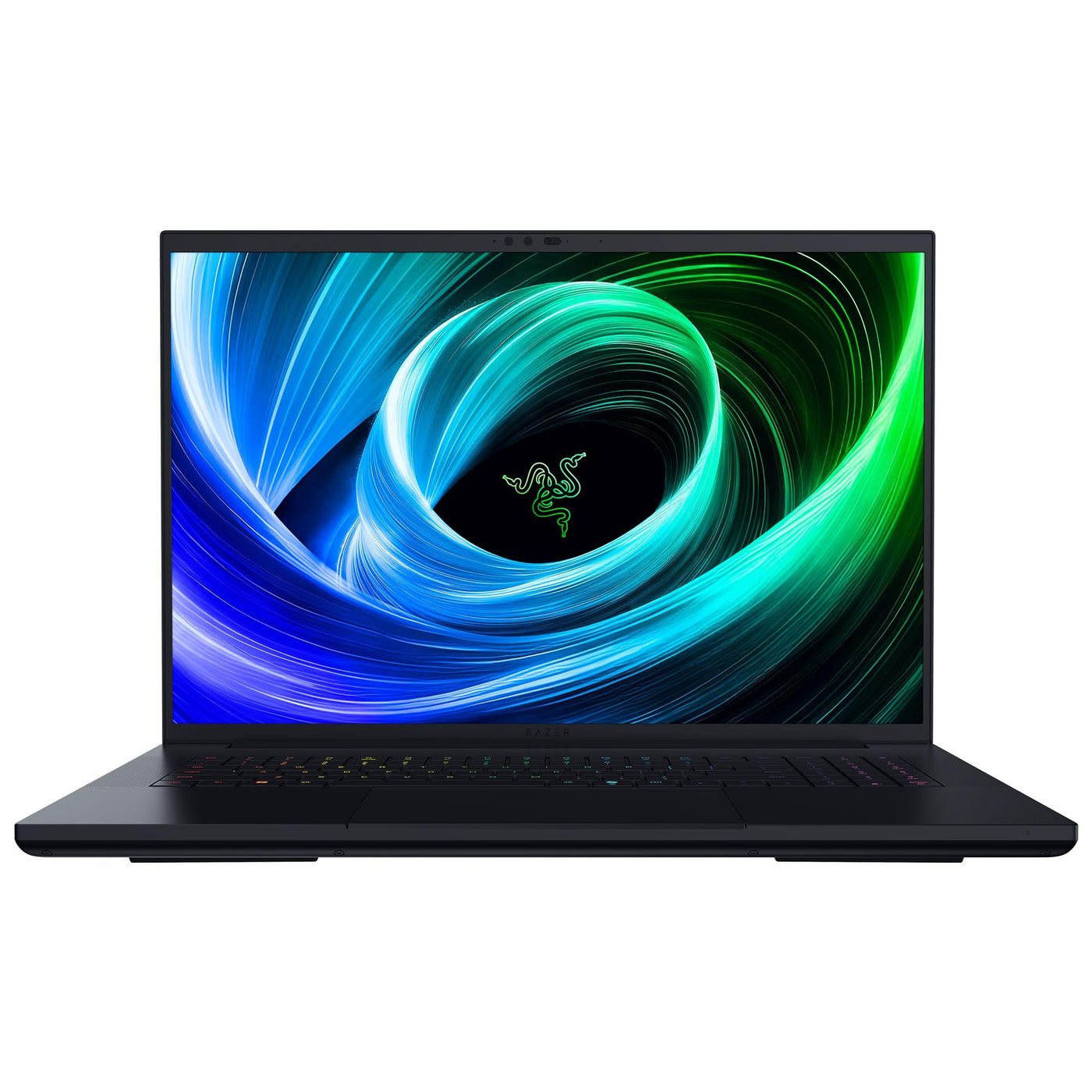 Razer Blade 18 (2025) - 18 Zoll Gaming-Laptop - NVIDIA GeForce RTX 5080 - Intel Core Ultra 9 275HX - 18" Dual Display UHD+ 240Hz - FHD+ 440Hz - 32GB DDR5-1TB SSD - QWERTZ DE-Layout | Schwarz
