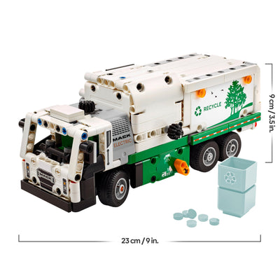LEGO Technic Mack LR Electric Müllwagen, Müllauto-Modell für Recycling-Rollenspiele, Baubares LKW-Spielzeug für Kinder, Auto-Geschenk für Jungs und Mädchen ab 8 Jahren, die Fahrzeuge lieben 42167