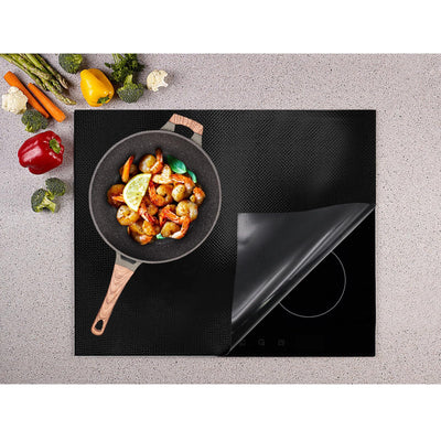 sotode 52x61cm Induktionskochfeld Schutzmatte Große Induction Cooker Silikonmatte Induktion Herdschutz Matte Induktion schutzmatte Wärmeisolierte Pad für Induktionsherd