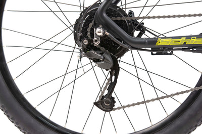 F.lli Schiano E-Jupiter, E Bike Mountainbike, 27.5 Zoll, 36V 14Ah Abnehmbarer Akku, Motor 250W 50Nm, MTB Ebike für Herren/Damen, Schwarz-Gelb