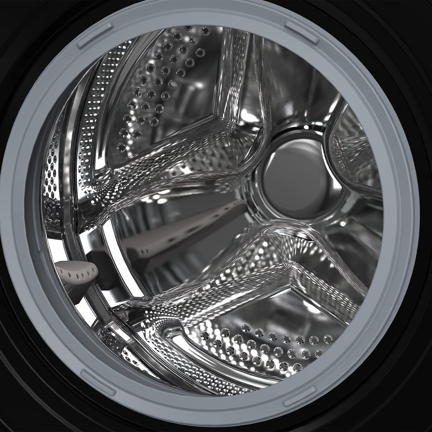 Sharp ES-BRO814BA-DE Waschmaschine Frontlader / A / 8 kg / 1400 U/min / Adanced Inverter Motor / 15 Programme inkl. 15 min Kurzprogramm und Dampffunktion / AquaStop / Schwarz