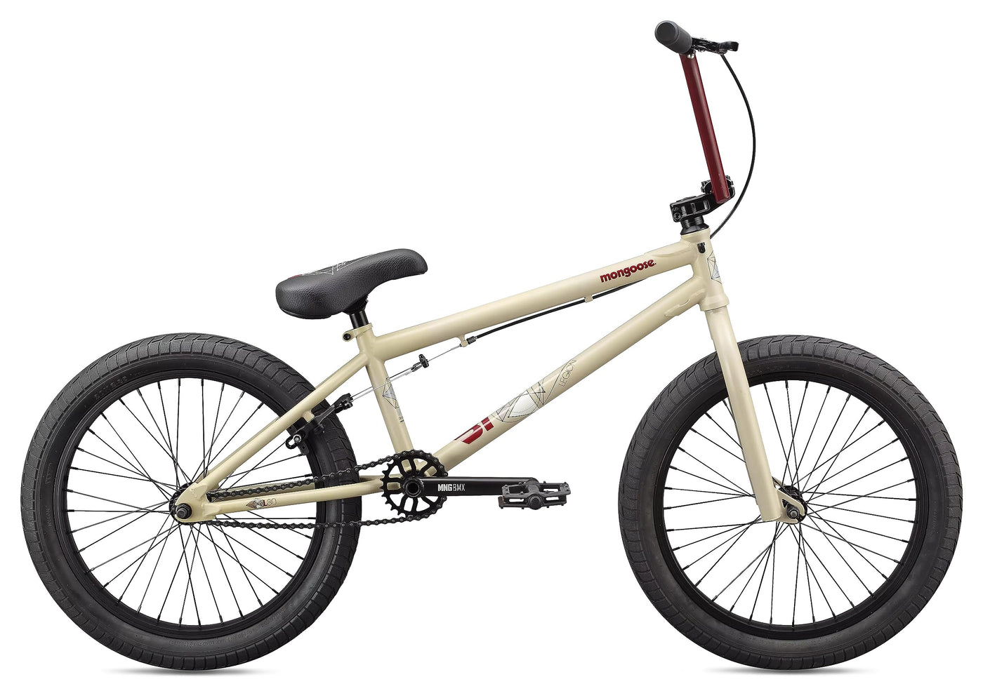 Mongoose Unisex – Erwachsene Legion L80 Fahrrad, hautfarben, Breit