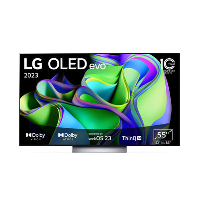 LG OLED55C37LA TV 139 cm (55 Zoll) OLED evo Fernseher (Smart TV, Brightness Booster, 120 Hz) [Modelljahr 2023]