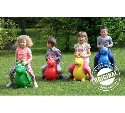 GYMNIC 7012 Jakobs 4019962 - Rody Hüpfpferd, gelb