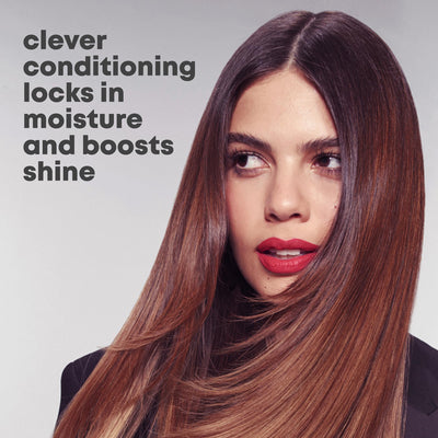 Revamp Progloss Ion Shine Keramik-Glätteisen mit Ionen-Technologie für jederzeit frizzfreie Ergebnisse, angereichert mit Progloss Smooth Keratin, Argan- und Kokosöl, verschiedene Hitzestufen, Schwarz