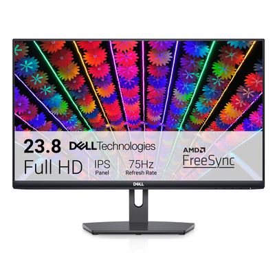Dell S2421NX 24 Zoll Full HD (1920x1080) Monitor, 75Hz, IPS, 4ms, AMD FreeSync, Ultradünner Rahmen, 2x HDMI, 3 Jahre Garantie, Schwarz
