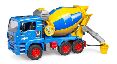 bruder 01063 - 50 Jahre Sonderedition MAN TGA Betonmisch LKW - 1:16 Fahrzeuge, Betonmischer, Lastwagen, Mischwagen, Baufahrzeug