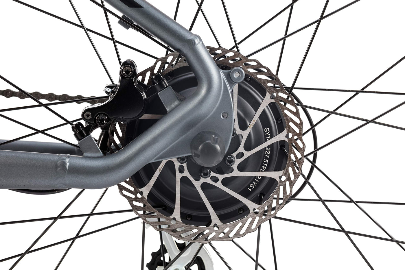 moma bikes Elektrische Fahrrad EMTB 27,5", Shimano 24 Gänge & hydraulische Scheibenbremsen, Integrierter Akku Ion Lithium 48V 13Ah