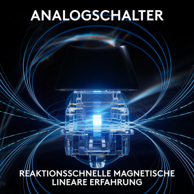 Logitech G PRO X TKL Rapid Tenkeyless kabelgebundene Gaming Tastatur mit magnetischen Analogschaltern, Rapid Trigger-Modus, einstellbarem Auslöser und anpassbarer RGB-Beleuchtung, QWERTZ DE - Schwarz