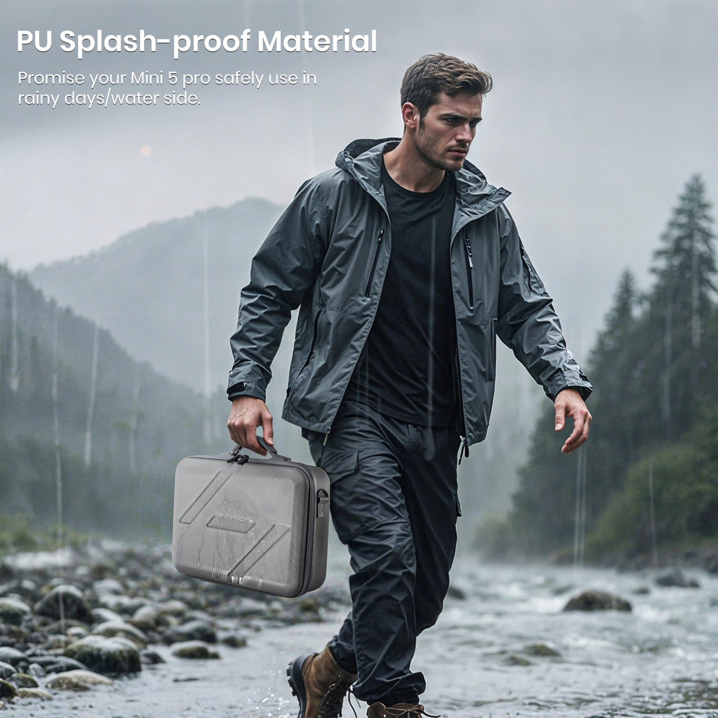 STARTRC Mini 5 Pro Tasche, Tragbare Tragetasche Koffer/Case für DJI Mini 5 Pro Zubehör für DJI RC 2 Controller Fly More Combo