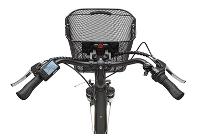 TELEFUNKEN E-Bike Damen 28 Zoll Elektrofahrrad - 3-Gang Nabenschaltung mit Rücktritt, Pedelec Citybike Alu mit Fahrradkorb, Frontmotor 250W /10,4Ah / 36V Sitzrohrakku, RC830 Multitalent