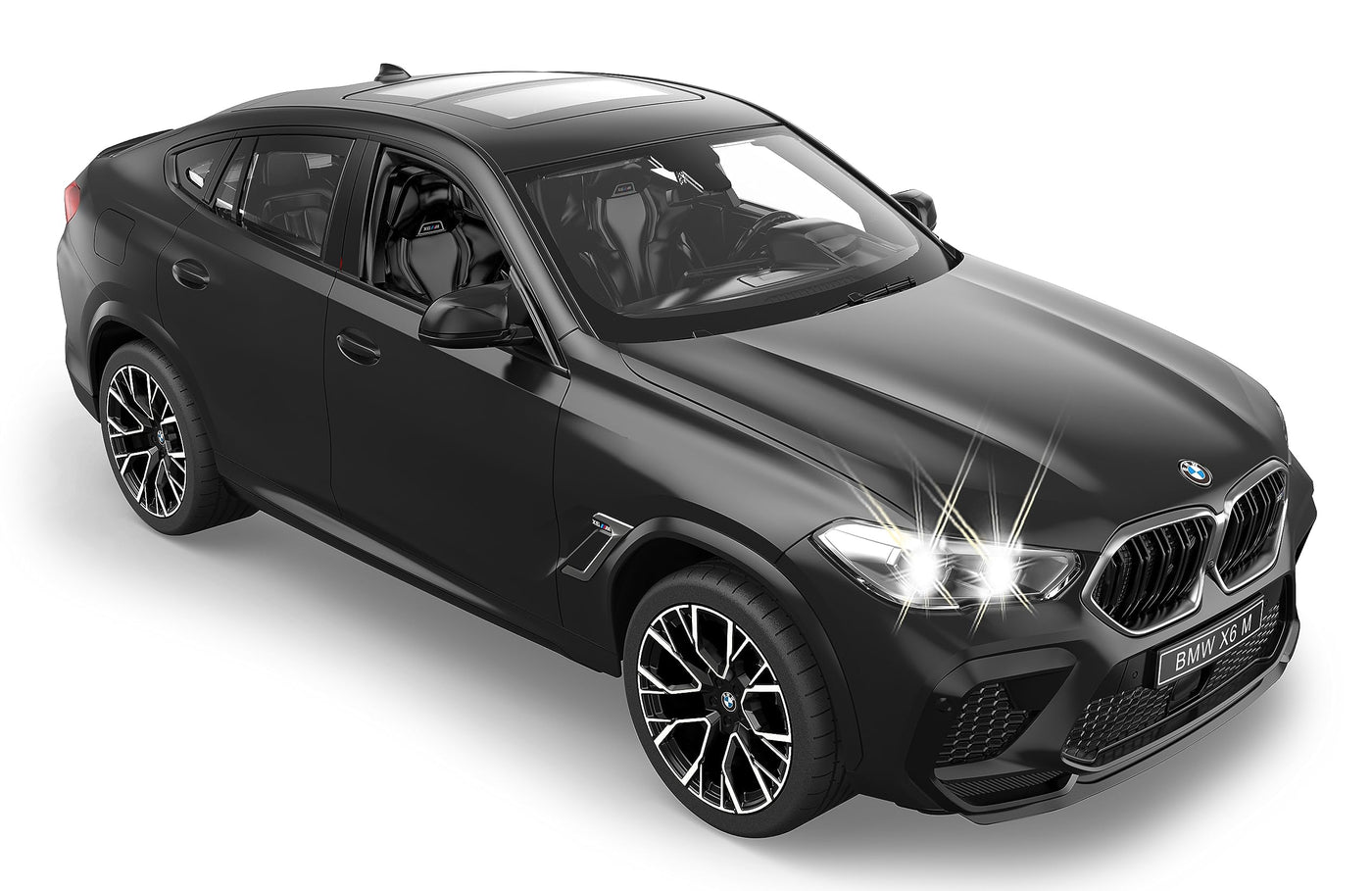 JAMARA BMW X6 M 1:14 2,4GHz - transparente Windschutzscheibe, LED Licht, RC-Auto