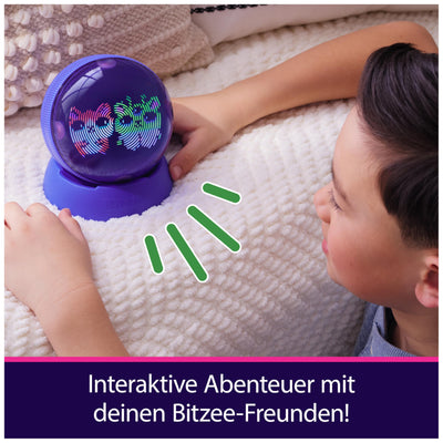 Bitzee Hamsterball - interaktives Spielzeug mit über 20 virtuellen Hamstern zum Rollen und Spielen, das Digitale Haustier reagiert auf Berührung und Bewegung, für Kinder ab 5 Jahren