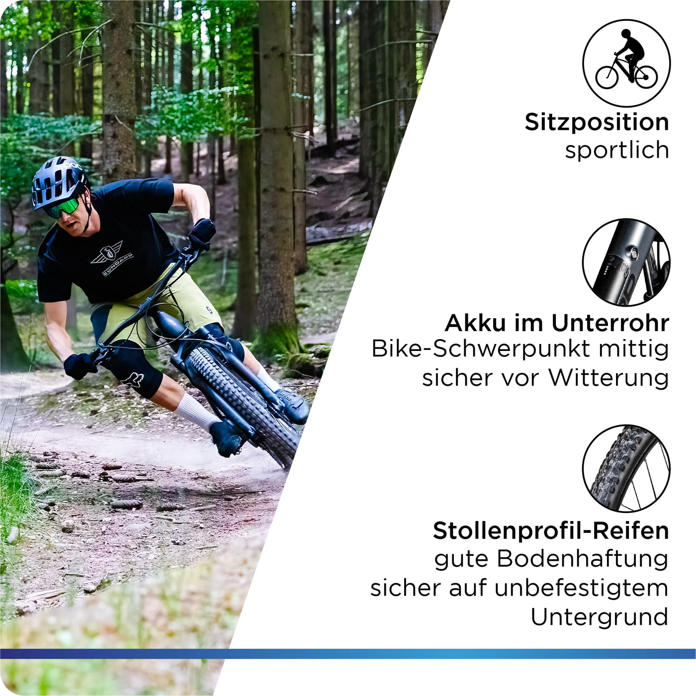 ZÜNDAPP XFS Ebike 27,5 Zoll Fully MTB Fahrrad für Damen und Herren 170-190 cm Elektrofahrrad Hinterradmotor 27 Gang Scheibenbremse E Bike 504 Wh Akku (schwarz, 48 cm)