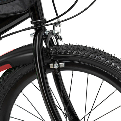 20 Zoll Kinderfahrrad,Kinderfahrrad Jungen und Mädchen, 6-Gang-Mountainbike Fahrrad, BMX Fahrrad, Scheibenbremse Fahrradd, Stadtrad, Jungen Fahrradd.