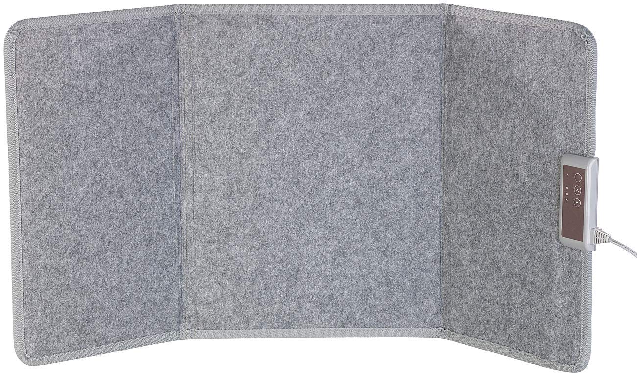 Sichler Haushaltsgeräte Infrarot Panel: Faltbares Fern-Infrarot-Heizpanel, bis 65 °C, 165 Watt, Größe M (Faltbares Infrarot Heizpaneel, Faltbares Fern-Infrarot-Heizpaneel)