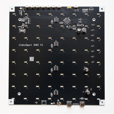 iCubeSmart 8x8x8 LED Cube Elektronik Bausatz DIY Electronic Kit DIY Löten Bausatz (3D8S-MULTI)