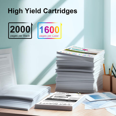 LOFBLAT 953XL Multipack Druckerpatronen Ersatz für HP Officejet Pro 8715 8710 für HP Officejet Pro7720 7740 8730 8720 8725 8210 Drucker