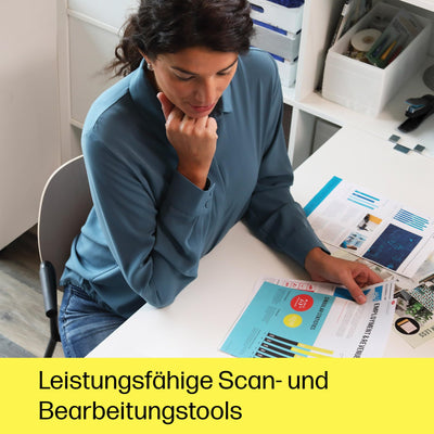 HP ScanJet Pro 3600 f1, Scanner, Flachbett, 60-Blatt ADF, USB, bis zu 3.000 Seiten täglich, EIN-klick-Kurzbefehle