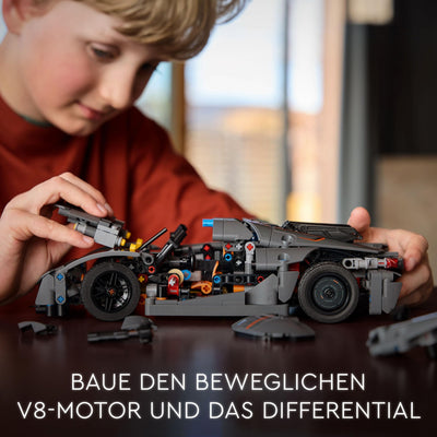 LEGO Technic Koenigsegg Jesko Absolut Supersportwagen in Grau, Bauspielzeug für Jungen und Mädchen, Spielzeugauto für Kinder, Geschenk für Autofans, Dekoration für das Kinderzimmer 42173