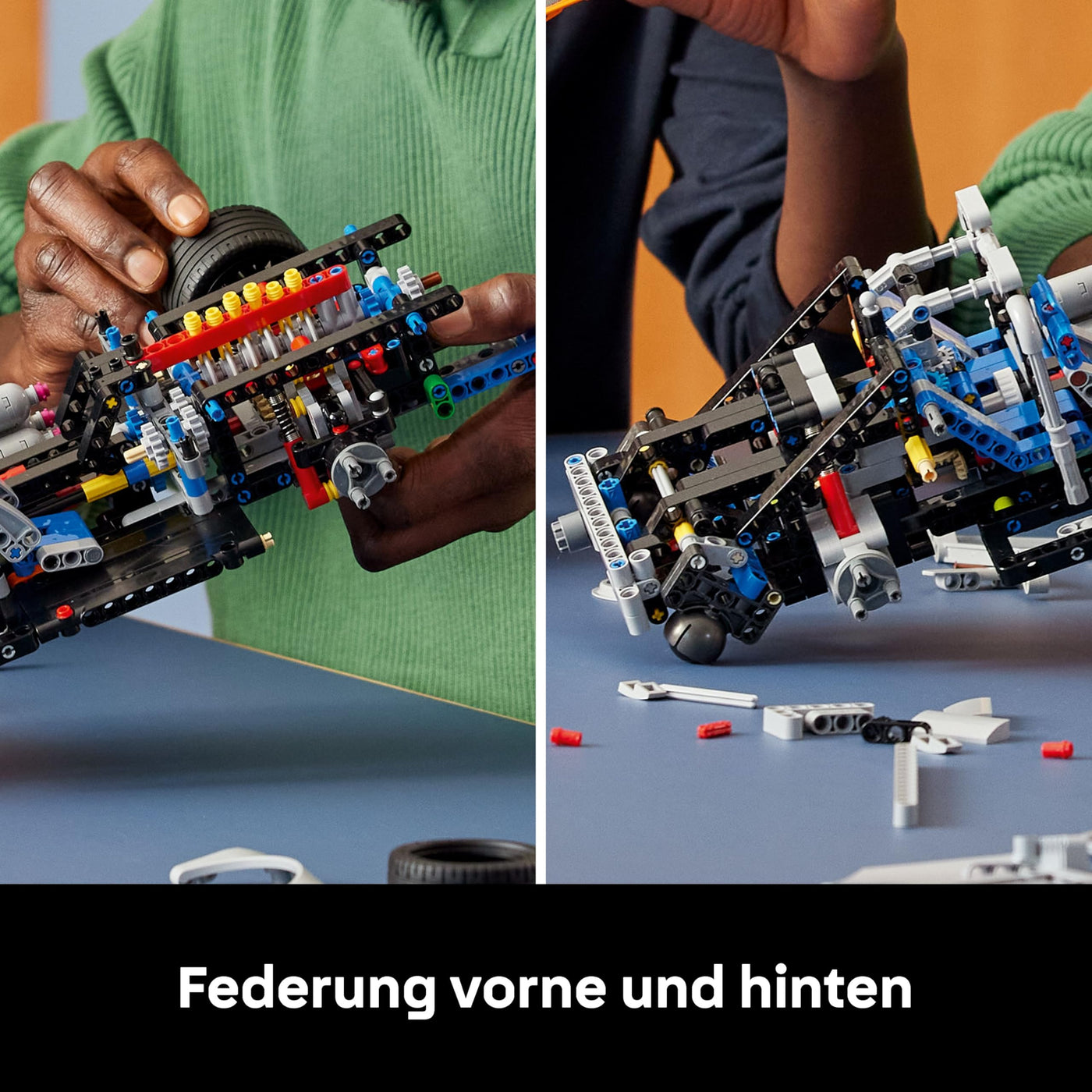 LEGO Technic 2 Fast 2 Furious Nissan Skyline GT-R R34 Automodell-Bauset für Erwachsene - mit Driftfunktion, Lenkung, Federung und 6-Zylinder-Motor - Sammlergeschenk für Fans - 42210