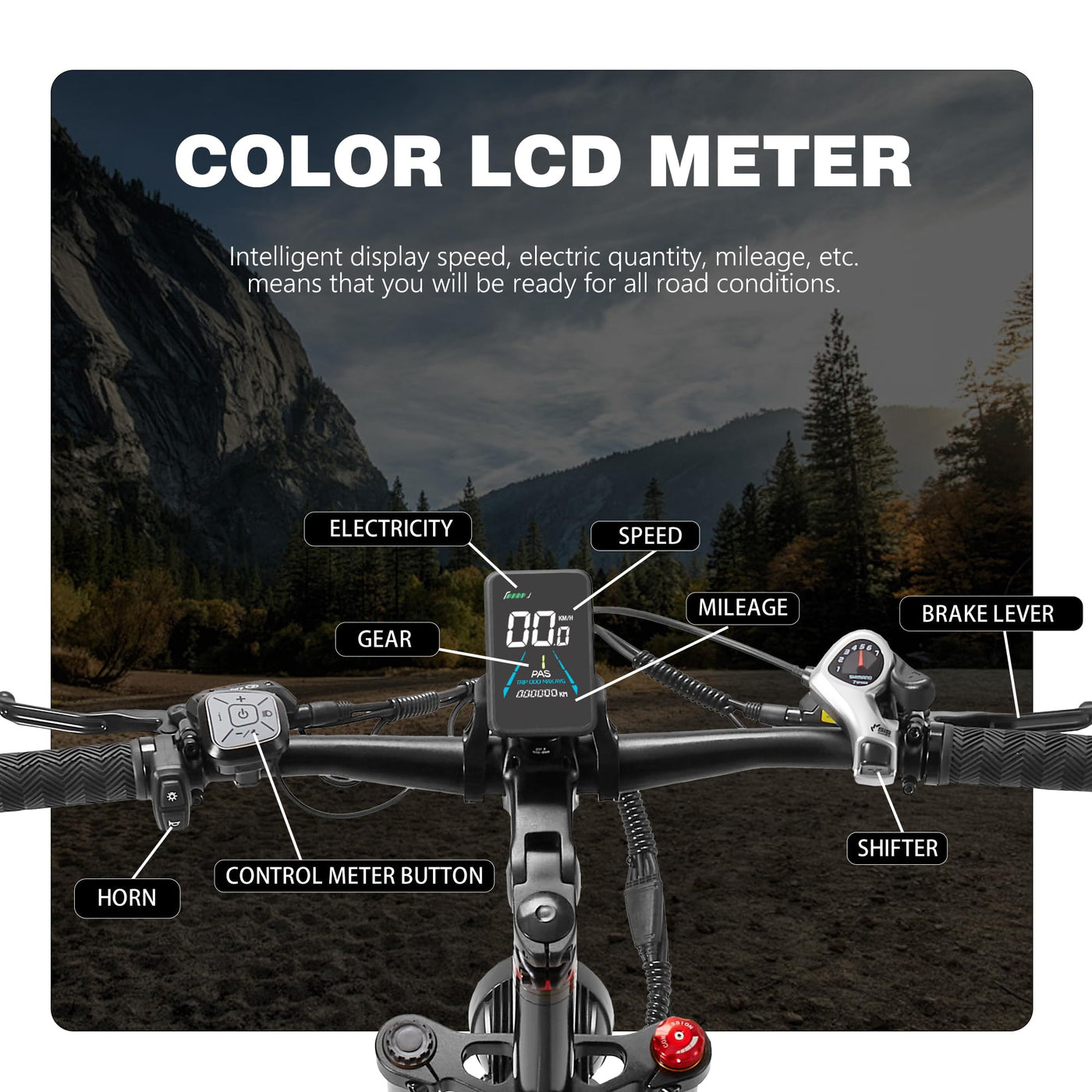 VOZCVOX Elektrofahrrad 20 Zoll E Bike Herren Damen Pedelec E-Mountainbike mit Abnehmbarer 48V 20Ah Akku,Hydraulische Bremsen,Vollefederung
