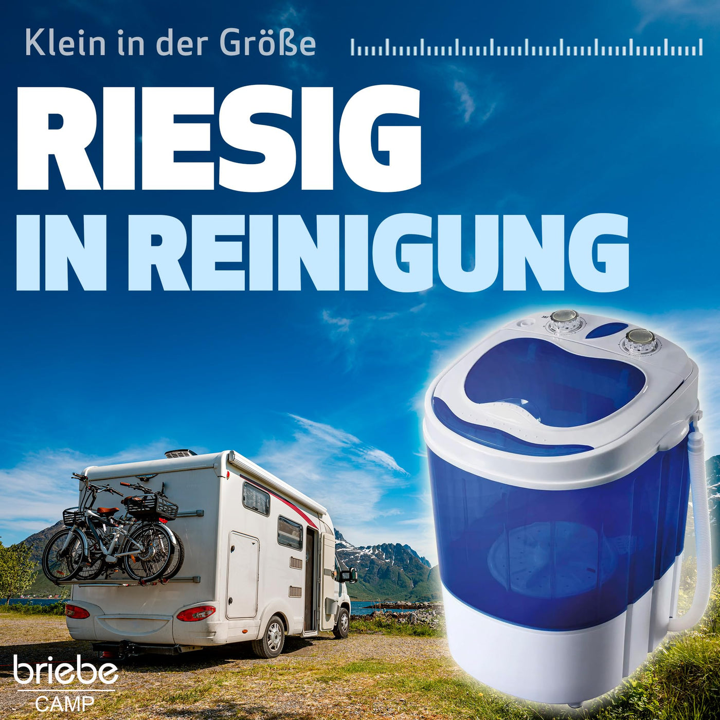 waschmaschine für camper briebe Camp Mini-Waschmaschine Mobile mit Schleude, Camping, Tragbare – Testberichte aus Berlin