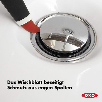 OXO Good Grips Bürsten-Putzset zur Tiefenreinigung – orange
