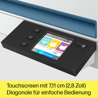 HP ScanJet Pro N4600 fnw1, Scanner, Flachbett, 100-Blatt ADF, Ethernet, USB 3.0, WiFi, bis zu 6.000 Seiten täglich, Kurzbefehle