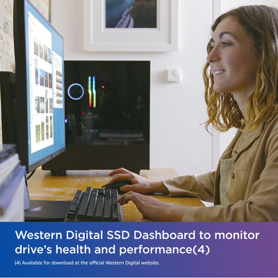 WD Blue SN580 NVMe SSD 2 TB (PCIe Gen4 x4, bis zu 4.150 MB/s Lesen, M.2 2280, nCache 4.0-Technologie) Blau