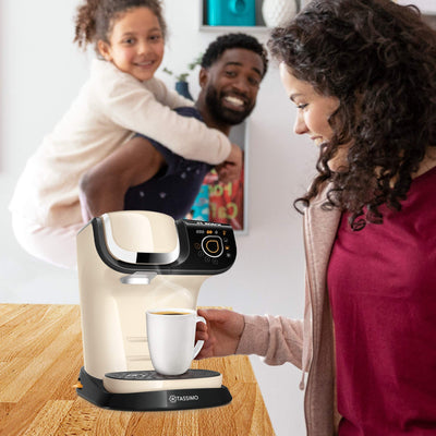 Bosch Tassimo My Way 2 Kapselmaschine TAS6504 Kaffeemaschine by, Wasserfilter, über 70 Getränke, Personalisierung, vollautomatisch, einfache Zubereitung, 1.500 Watt, 1,3 Liter, weiß