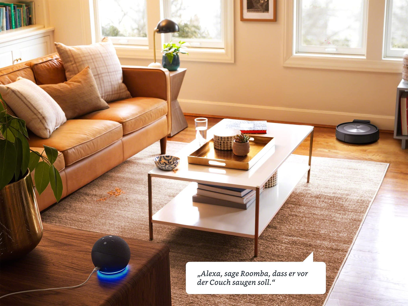 iRobot® Roomba® j7 WLAN-fähiger Saugroboter mit Kartierung und mit Zwei Gummibürsten für alle Böden - Objekterkennung und -vermeidung - Lernt, kartiert und passt Sich an Dein Zuhause an